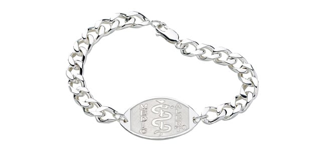 Tiffany medical on sale id bracelet